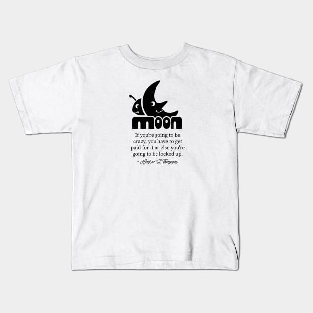 moon Kids T-Shirt by immortalsamuel